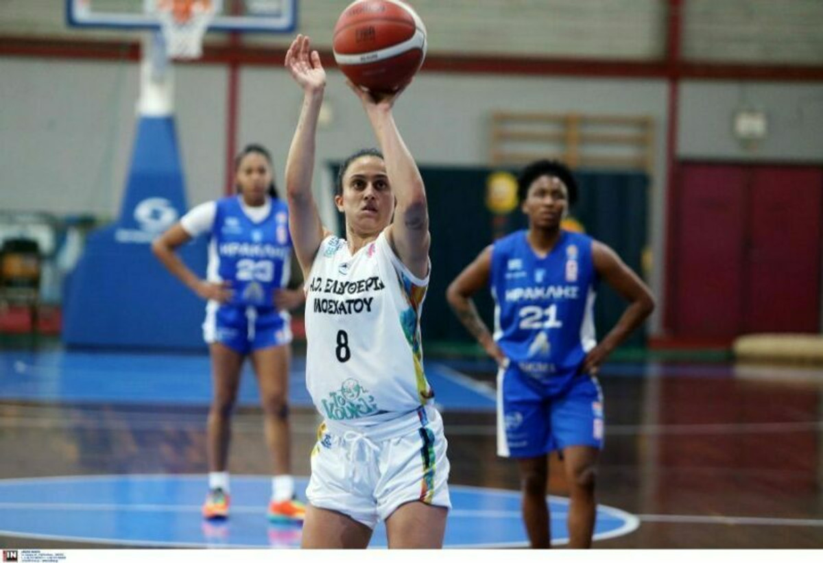Α1 Γυναικών: Δεν παίζει στα playoffs η Ελευθερία Μοσχάτου