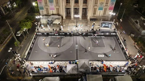 3×3 Grand Series ΟΠΑΠ: “Έπεσε” η αυλαία με θέα το Δημοτικό Θέατρο Πειραιά