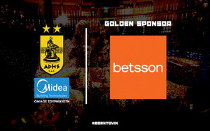 Άρης: Χρυσός Χορηγός η Betsson για δεύτερη συνεχόμενη χρονιά