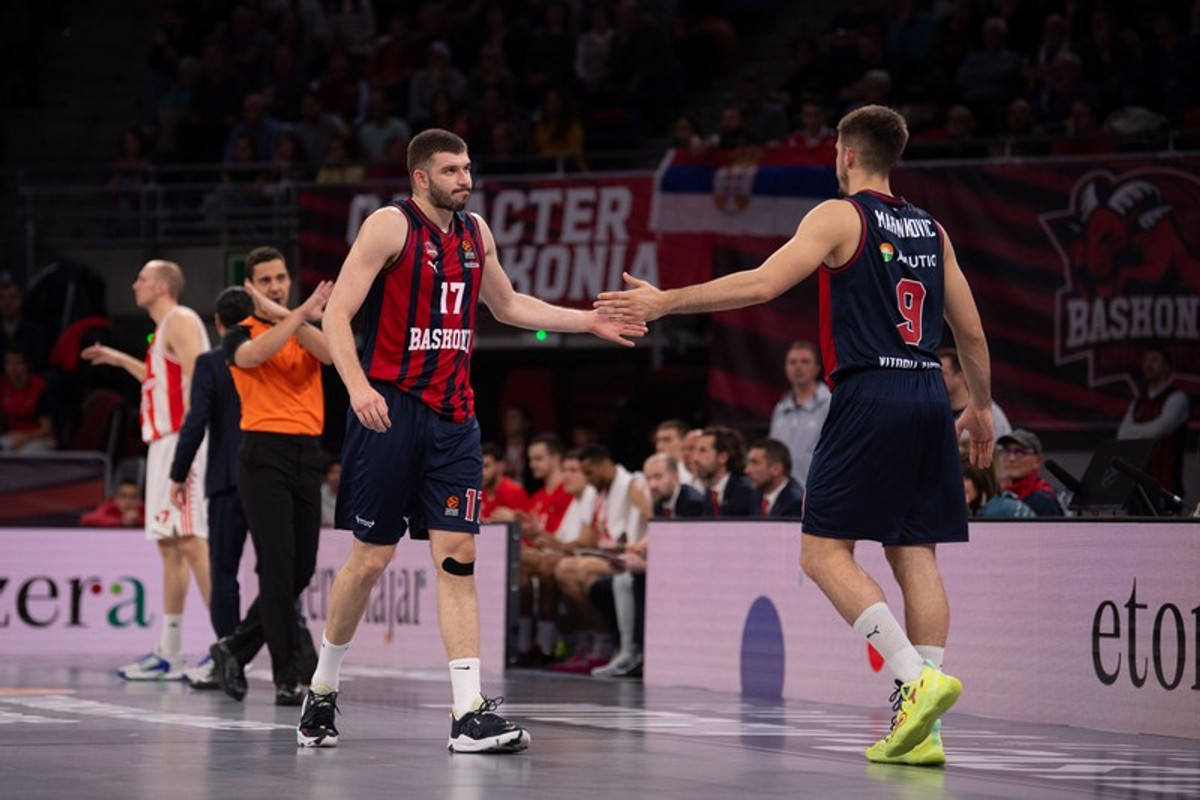 Η Μπασκόνια 87-85 τον Ερυθρό Αστέρα με διψήφιο Ρογκαβόπουλο και φινάλε-θρίλερ (vid)