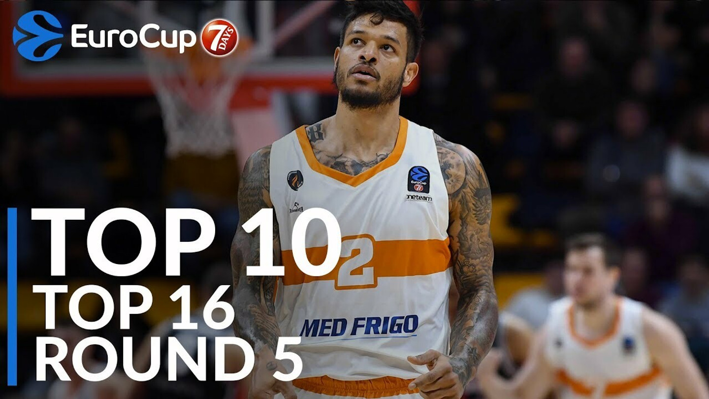 EuroCup: Η τάπα του Μπαμπ στην κορυφή του Top-10, MVP ο Γουόλντεν (vids)