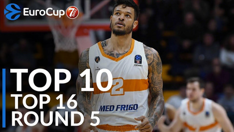 EuroCup: Η τάπα του Μπαμπ στην κορυφή του Top-10, MVP ο Γουόλντεν (vids)