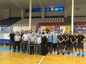 Ο αγιασμός κι οι ελπίδες μιας καλής σεζόν στον Κολοσσό