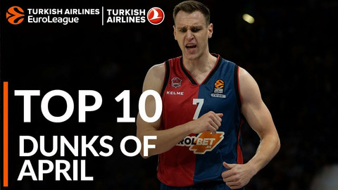 Τα καλύτερα καρφώματα στη Euroleague για τον Απρίλιο (video)