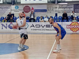 National League 1: Πρόκριση για τα Τρίκαλα, 86-82 και 2-0 τον ΝΕΟΛ