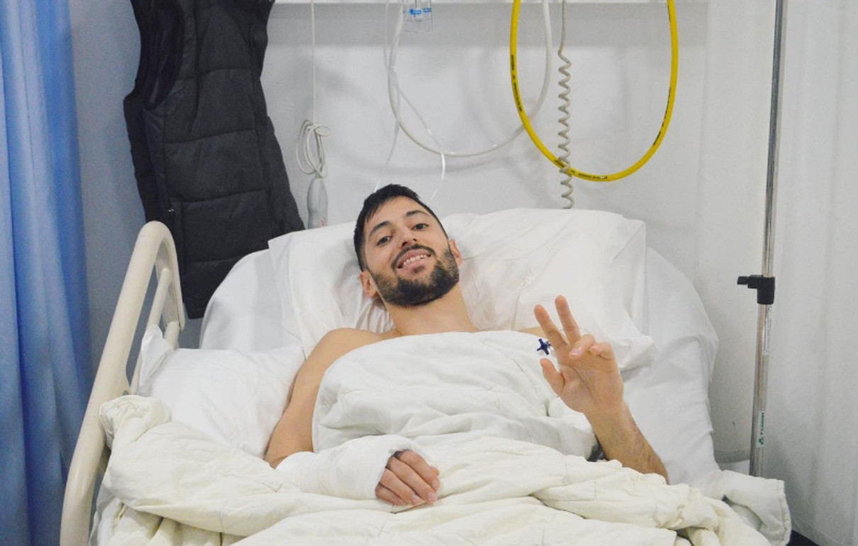 AEK: Επιτυχημένη χειρουργική επέμβαση για τον Γκίκα (pics)