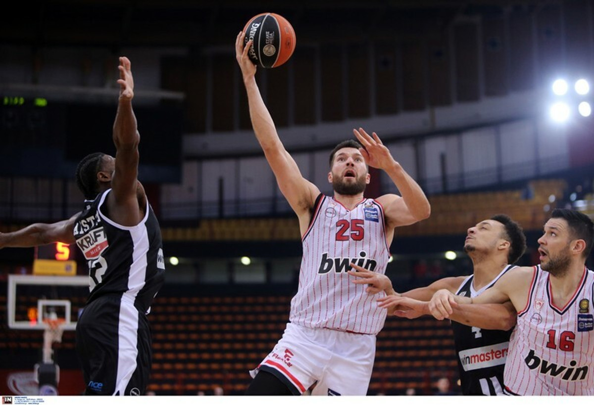 Άνετα παρά τις απουσίες ο Ολυμπιακός, 77-62 τον ΠΑΟΚ (gallery &amp; vids)