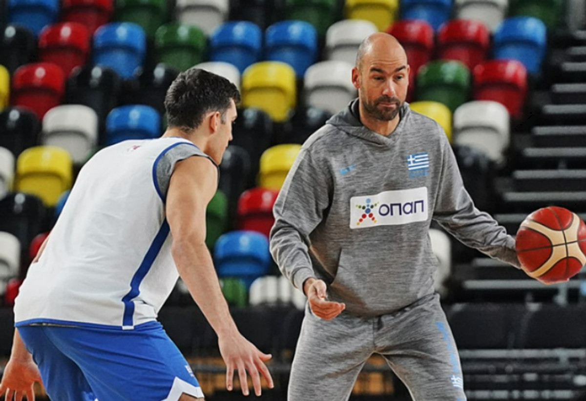 Εθνική: Η προπόνηση στην Copper Box Arena του Λονδίνου (pics)