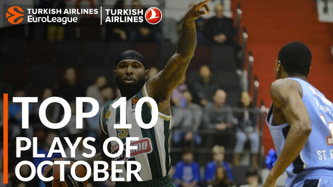 Euroleague: Από Παναθηναϊκό και Ολυμπιακό οι καλύτερες φάσεις Οκτωβρίου! (video)