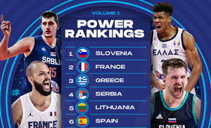 EuroBasket 2022: Σλοβενία, Γαλλία και Ελλάδα τα τρία φαβορί (pic)