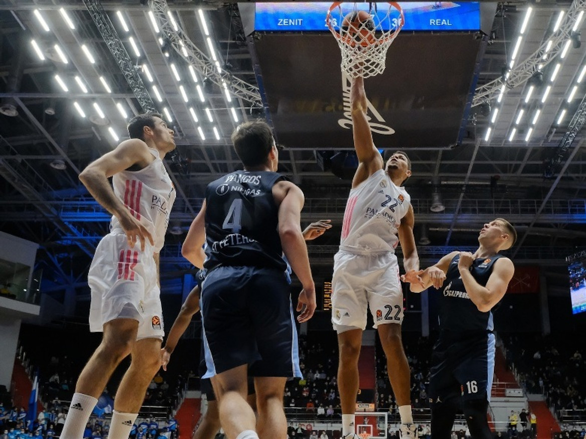 Πολύτιμο διπλό της Ρεάλ 75-71 τη Ζενίτ (pics)