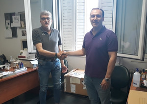 ΟΔΚΕ: Παρέδωσε τον αναπνευστήρα, δωρεά των Ελλήνων διαιτητών στο Υπουργείο Υγείας!