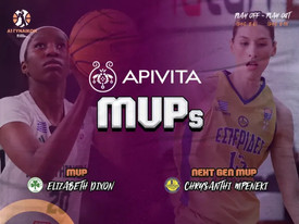 Α1 Γυναικών: Apivita MVP Ντίξον και Μπενέκη