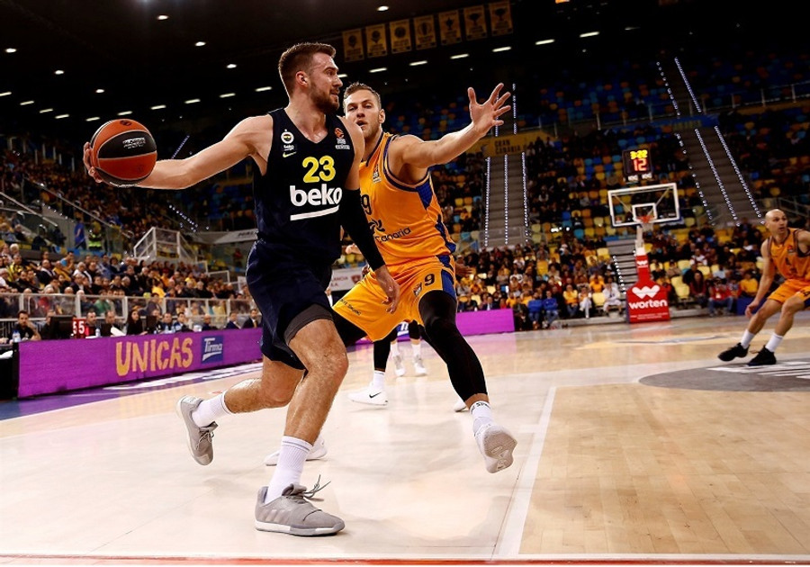 Το &quot;τρένο&quot; της Φενέρμπαχτσε πέρασε με 82-64 και από τις Κανάριες Νήσους (video)