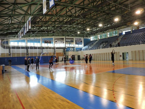 Πρώτη προπόνηση στο κλειστό του Παλαιού Φαλήρου &quot;Σοφία Μπεφόν&quot; για Πανιώνιο (gallery)