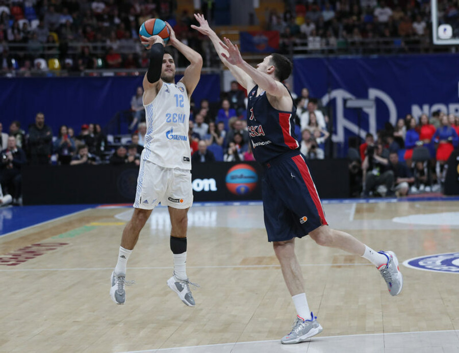 Μείωσε σε 2-3 η Ζενίτ, 97-95 στη Μόσχα την ΤΣΣΚΑ