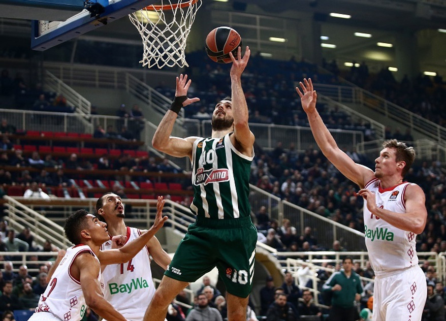 Άλμα οκτάδας για Παναθηναϊκό 77-67 την Μπάγερν Μονάχου (gallery)