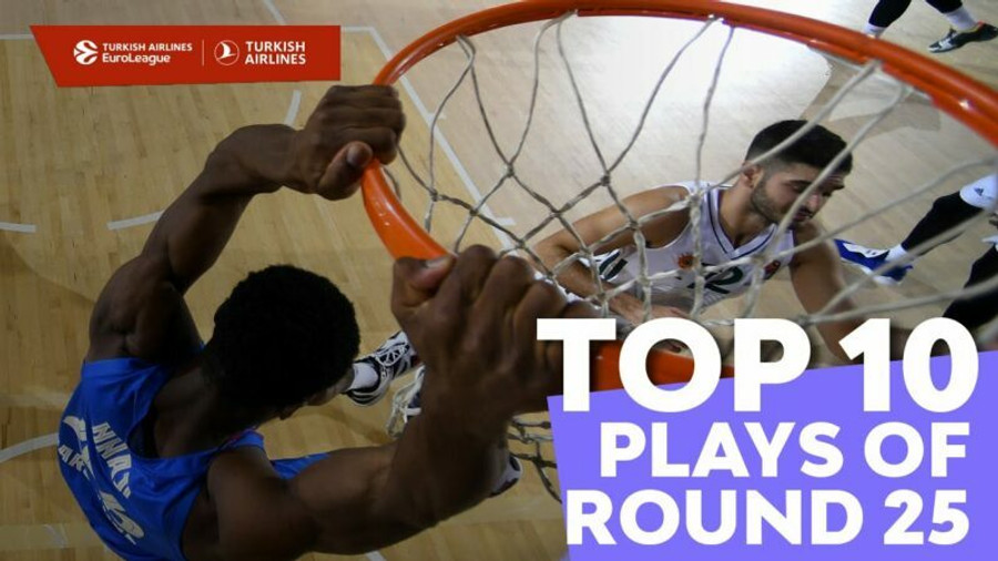 Με Τζέιμς Νάτζι και Τζέρεμι Έβανς το Top-10 της EuroLeague (vid)