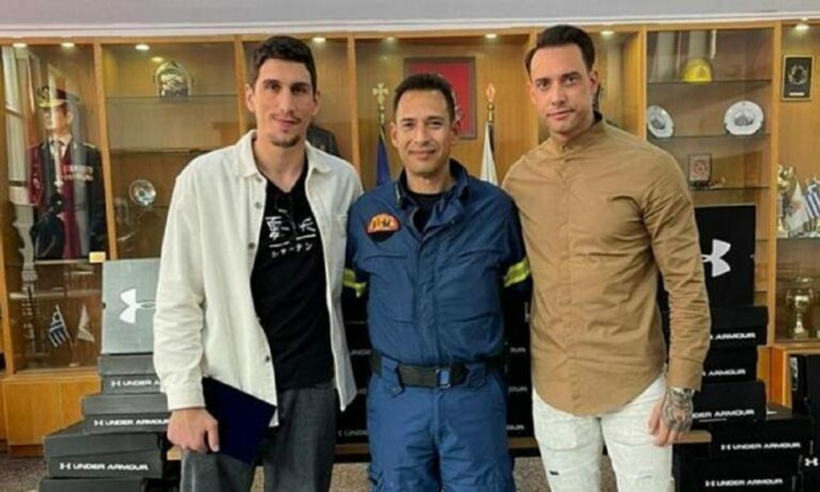 Ολυμπιακός: Δωρεά Λαρεντζάκη στον 1ο Πυροσβεστικό Σταθμό Αθηνών