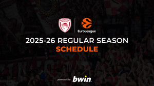 Ολυμπιακός: To πρόγραμμά του στη EuroLeague 2025-26