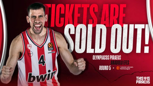 Ολυμπιακός: Sold out ο αγώνας με την Έφες! (pic)