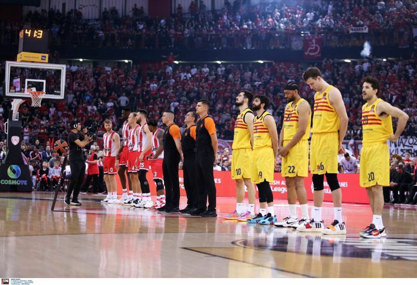 Μπαρτσελόνα VS Ολυμπιακός: Για το &quot;ερυθρόλευκο&quot; break στη Βαρκελώνη