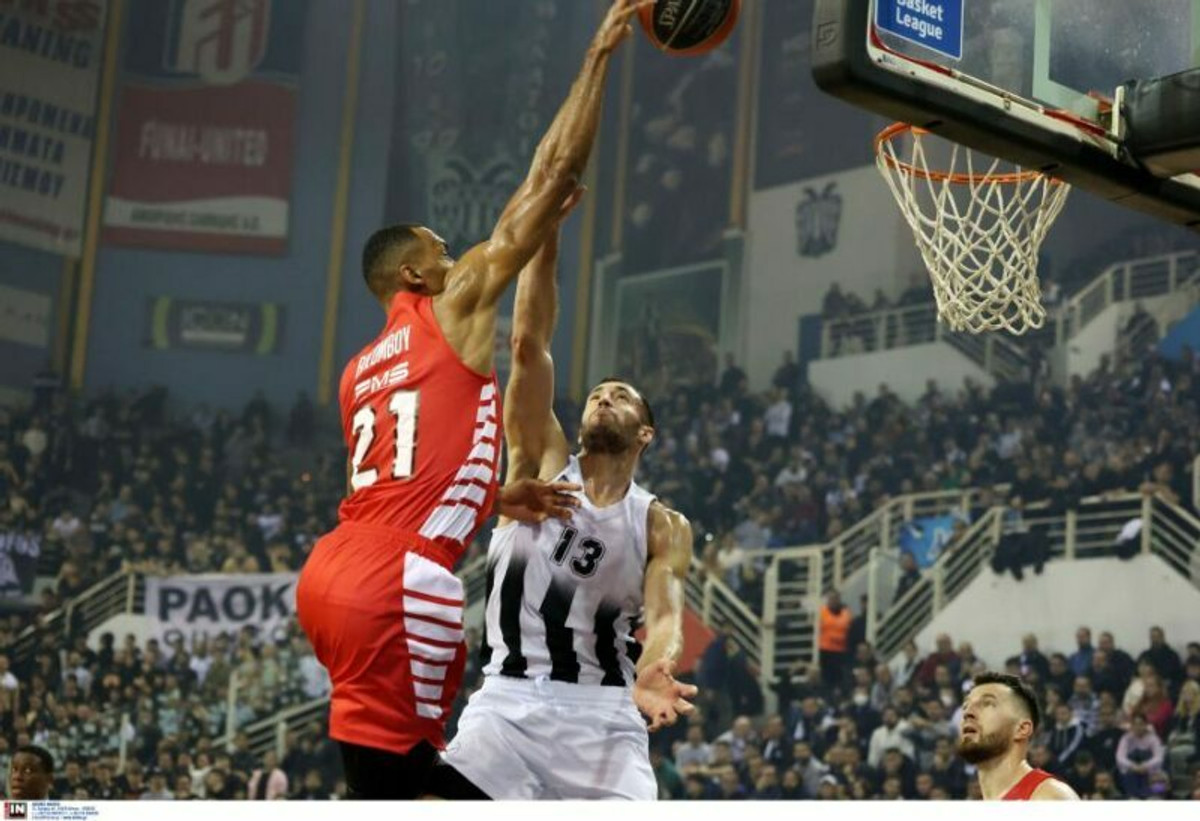 Δείτε πώς ο Ολυμπιακός νίκησε 88-68 τον ΠΑΟΚ (video)