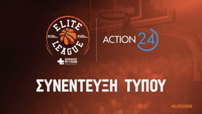 Η παρουσίαση της συνεργασίας ΕΟΚ-Action 24 για την Elite League