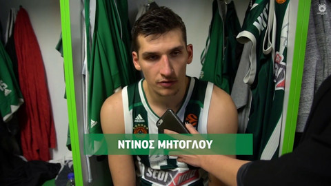 Ντίνος Μήτογλου: &quot;Μας ταρακούνησε και μας άλλαξε την ψυχολογία ο Πιτίνο&quot; (video)