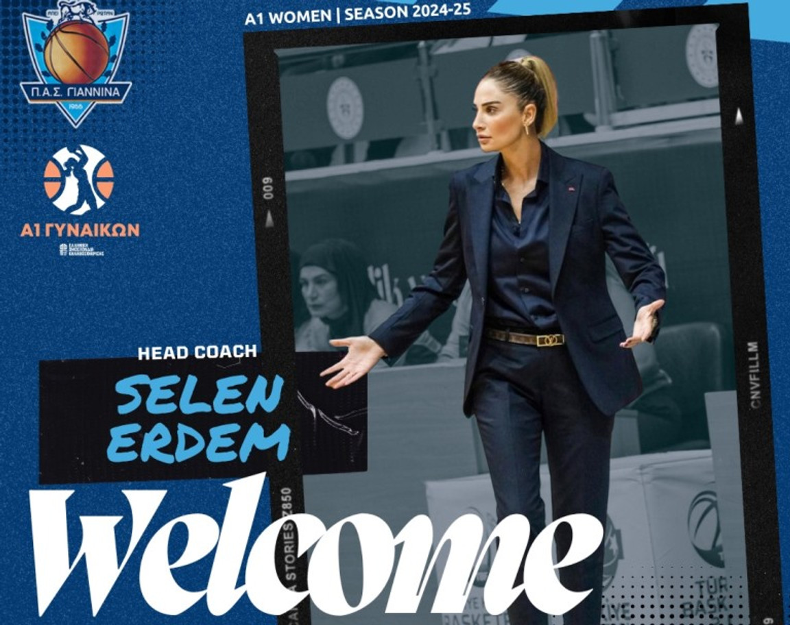 ΠΑΣ Γιάννινα WBC: Νέα προπονήτρια η Σελέν Ερντέμ