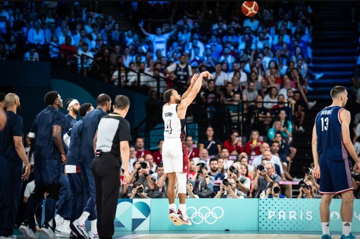 ΗΠΑ-Σερβία: Το ρεσιτάλ 17 πόντων του Κάρι σε 8 λεπτά (video)