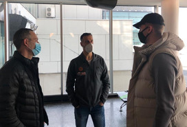 Χεζόνια: Συνάντησε την αποστολή του Παναθηναϊκού στη Φρανκφούρτη (pic)