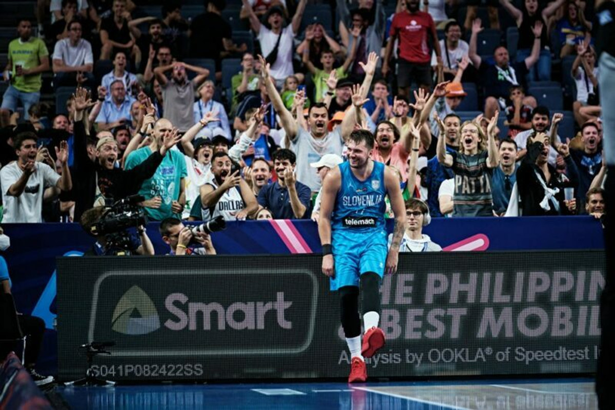 Γαλλία-Σλοβενία 82-88: Η μαγική βραδιά 47 πόντων του Λούκα Ντόντσιτς (video)