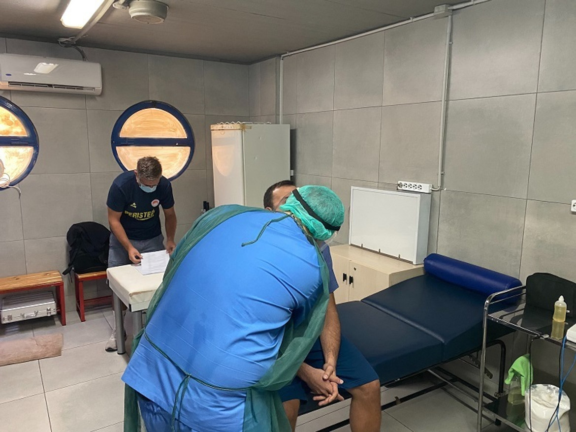 Περιστέρι: Τεστ COVID-19 πριν από το φιλικό με τον Ηρακλή