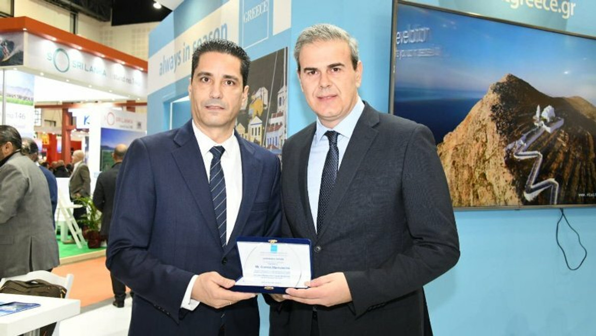 Γιάννης Σφαιρόπουλος: Τιμήθηκε από το Υπουργείο Τουρισμού, στο Ισραήλ