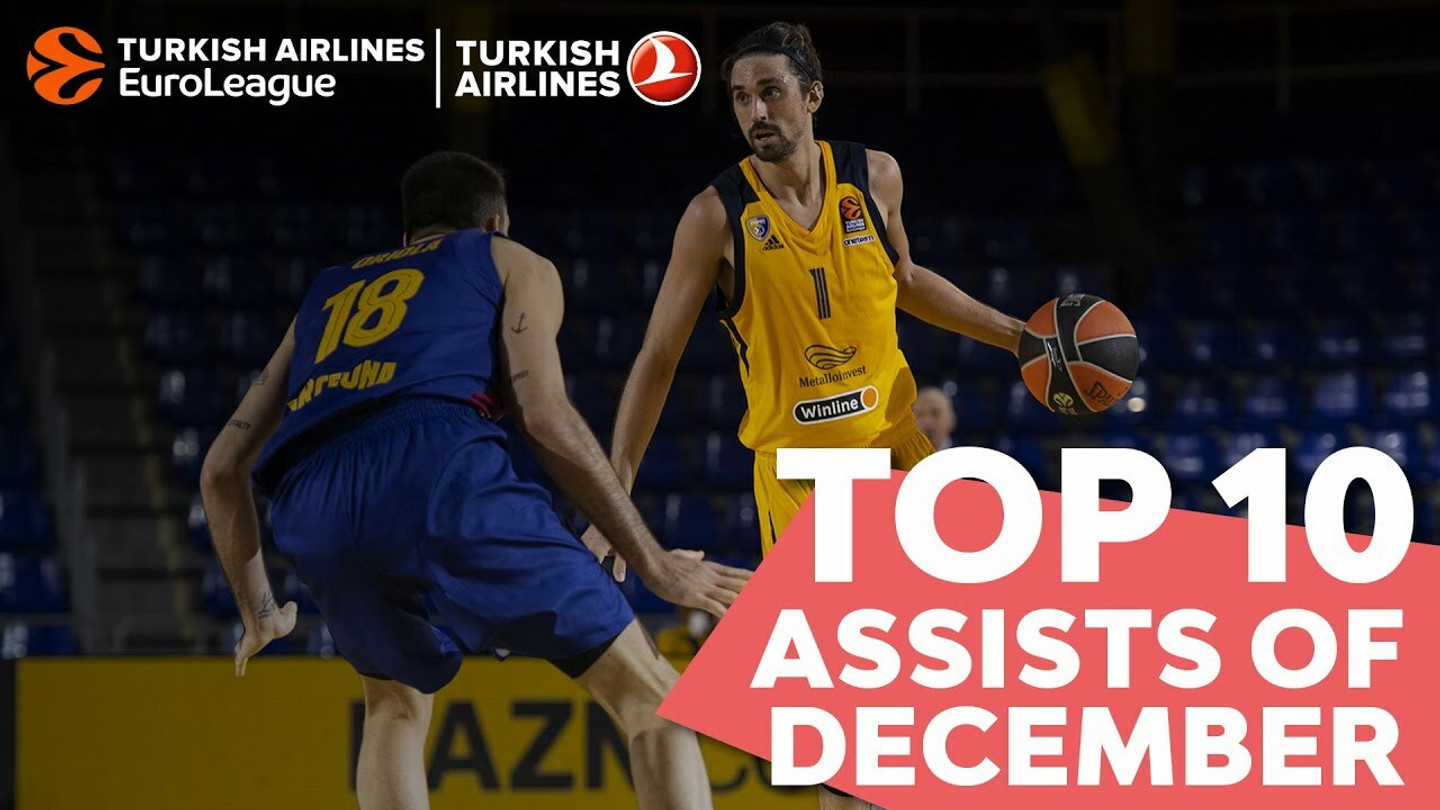 Με Σβεντ και Μάικ Τζέιμς το Top-10 των ασίστ του Δεκεμβρίου (vid)