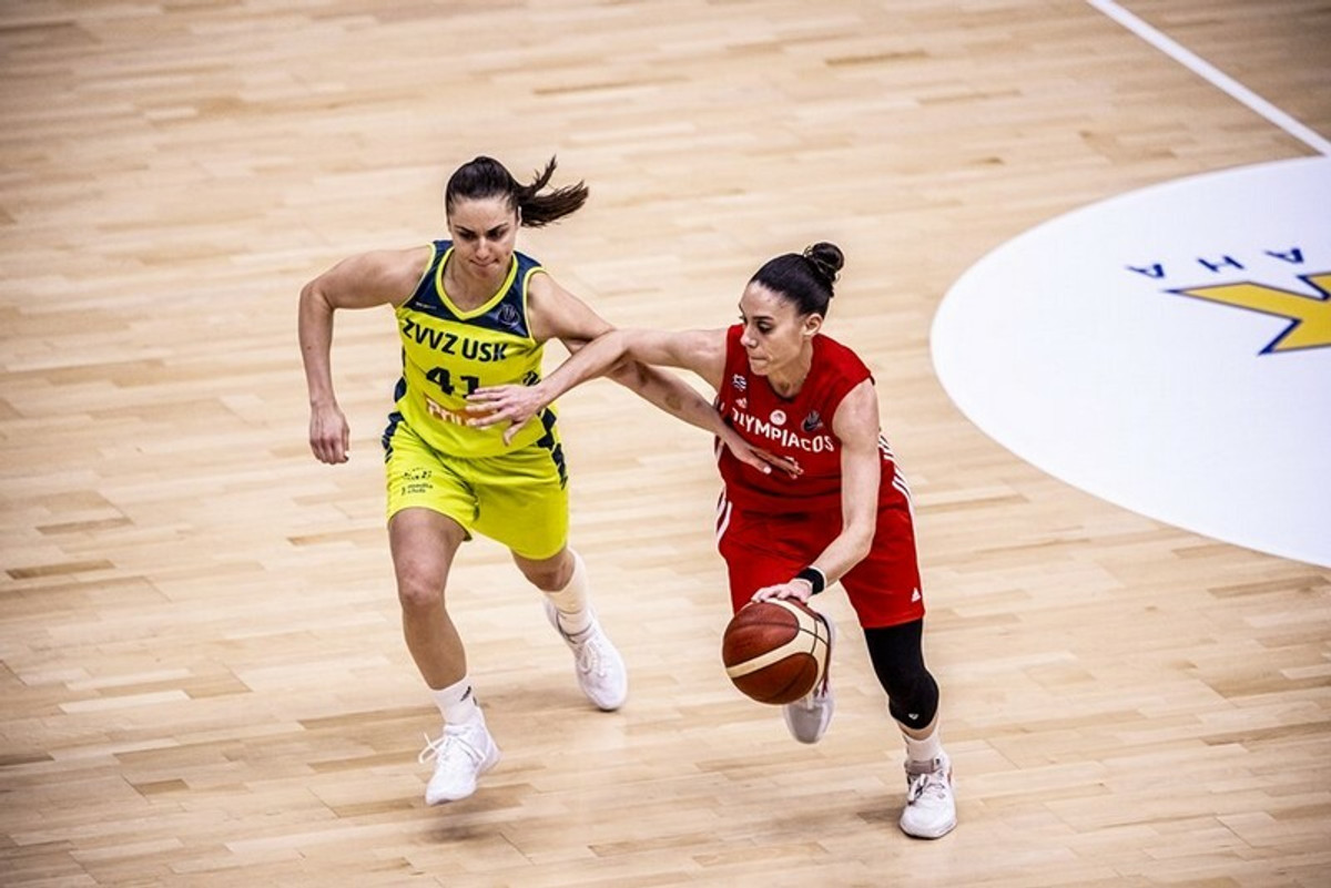 EuroLeague Γυναικών: Βαριά ήττα και 0/6 ο Ολυμπιακός, 95-63 από την USK Πράγας (gallery)