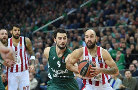 Ξέμεινε από σκορ ο Ολυμπιακός κι έχασε 83-75 από τη Ζαλγκίρις στο Κάουνας
