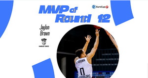 EuroCup: Ο Τζέιλον Μπράουν του Αμβούργου MVP της 12ης αγωνιστικής (vid)