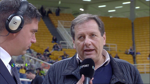 O Μάκης Αγγελόπουλος στο PICK &amp; ROLL της Cosmote TV το βράδυ της Τρίτης