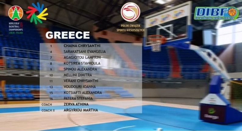 Κόντρα στη Λιθουανία για το χρυσό η Εθνική Κωφών Γυναικών