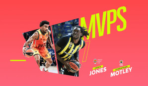 EuroLeague: Μότλεϊ και Τζόουνς οι MVP της 7ης αγωνιστικής