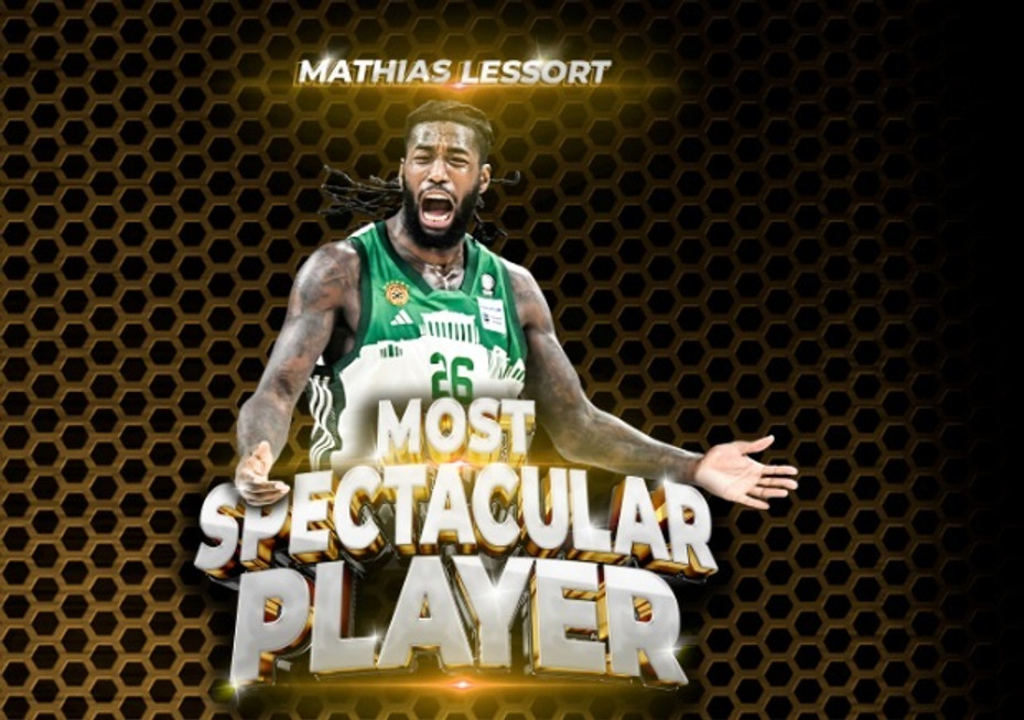 Stoiximan Basket League 2023-24: Ο Ματίας Λεσόρ πιο θεαματικός παίκτης