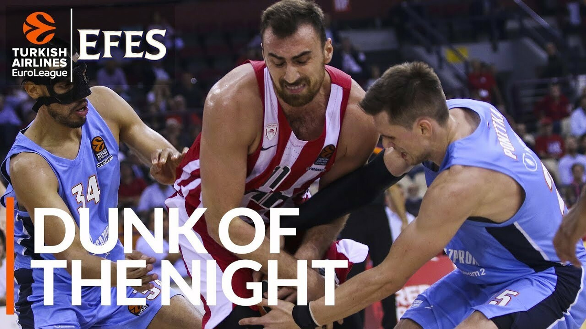 EuroLeague: Μιλουτίνοβ, Τρούσκιν και Ντέιβις τις φάσεις της βραδιάς (videos)
