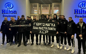 ΠΑΟΚ: Φίλαθλοι στο Στρασβούργο παρά τους περιορισμούς! (pic)