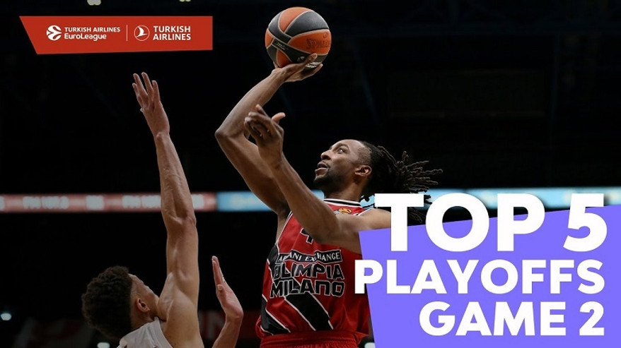Euroleague: Στην κορυφή του top-5 «καρφώθηκε» ο Τζέρεμι Έβανς (video)