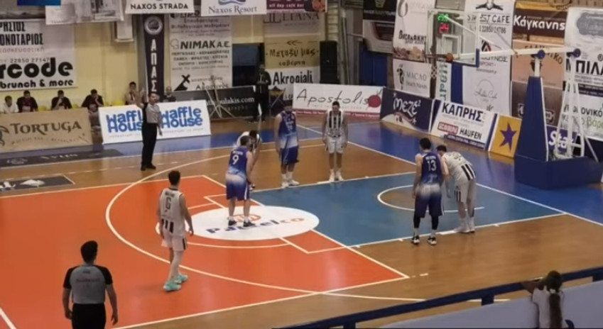 Κύπελλο Ανδρών: Πέρασε από τη Νάξο η ΝΕΜ, 72-66 τα Φανάρια