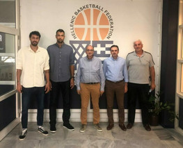 Συνάντηση του προέδρου της ΕΟΚ, Βαγγέλη Λιόλιου, με τον ΠΣΑΚ