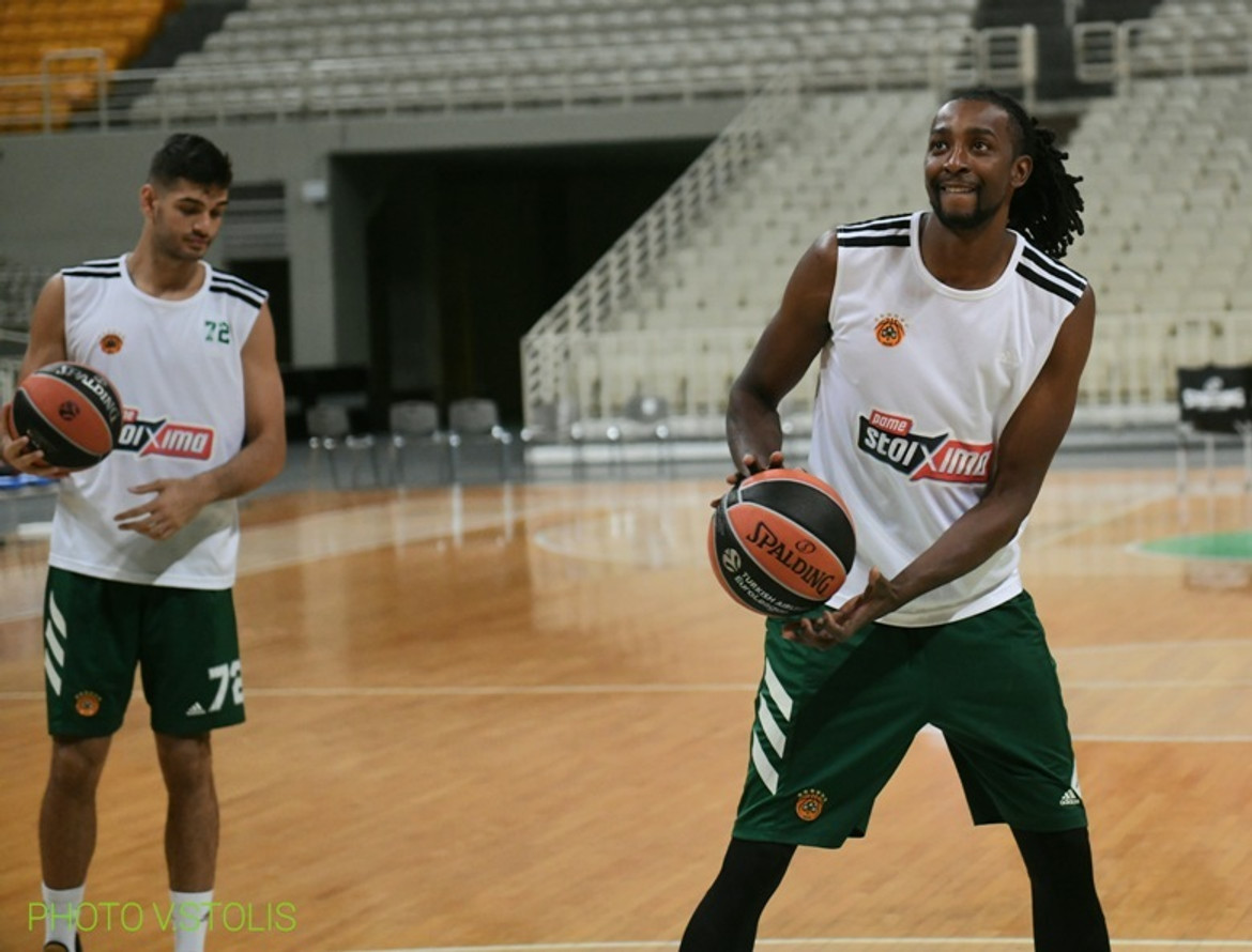 Παναθηναϊκός: Με Τζέρεμι Έβανς η προπόνηση (pics)
