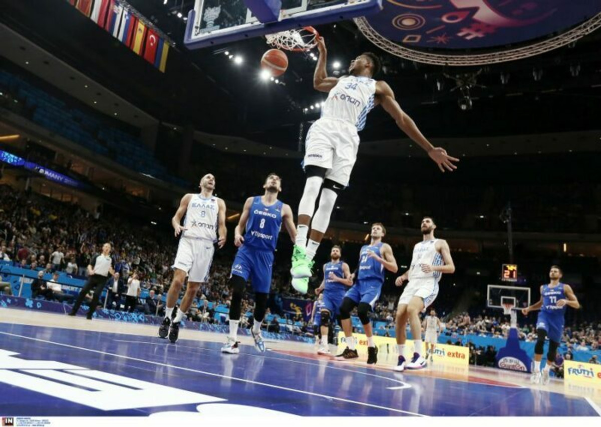 Στους &quot;8&quot; του Eurobasket η Ελλαδάρα 94-88 την Τσεχία (pics)